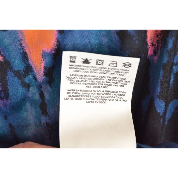 Hurley Hazel Women's Medium Blue Spaghetti Strap Skater Dress - Picture 9 of 13